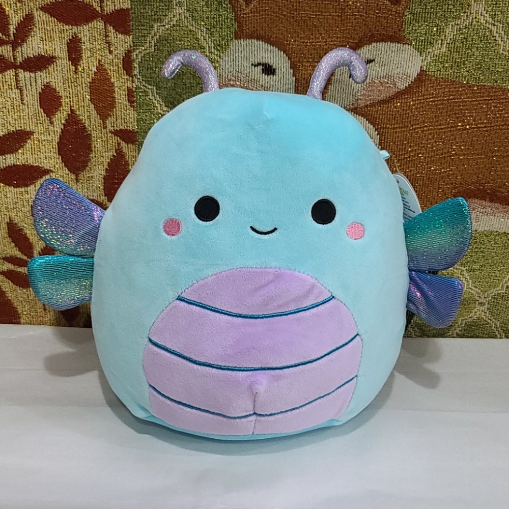 8" NWT Heather the Dragonfly Squishmallow